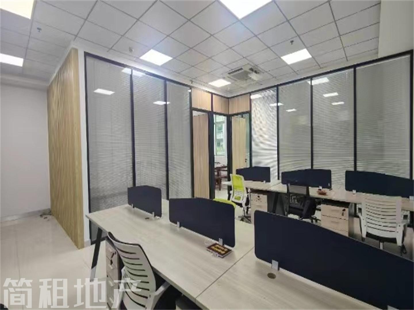 清湖港之龙商务中心，可定制装修，面积100-1500平，使用率70%