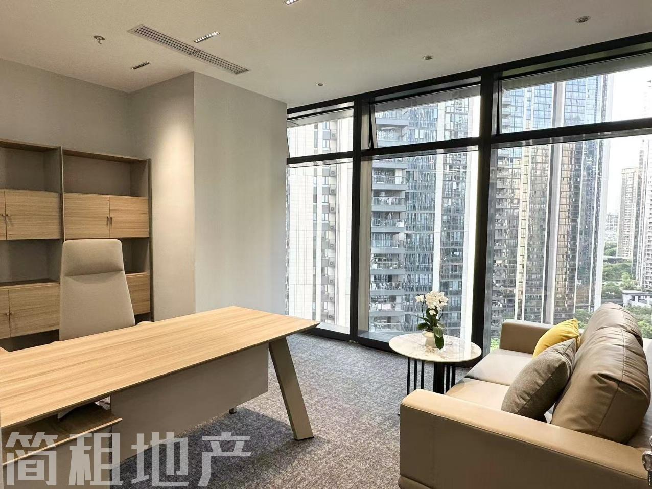 双面装修 大小均有  带家具 一手直租 华润置地大厦D座 南山科技金融城