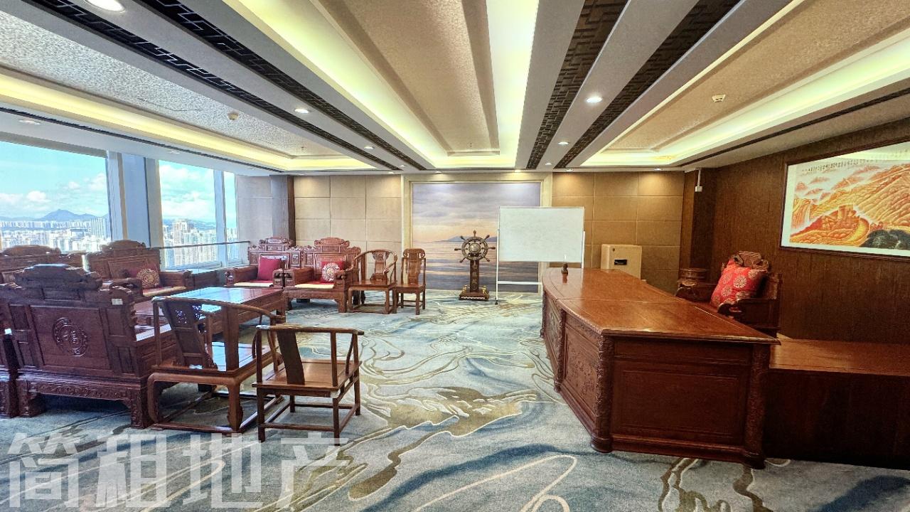 福田中心区财富大厦1038平米业主直租带家私