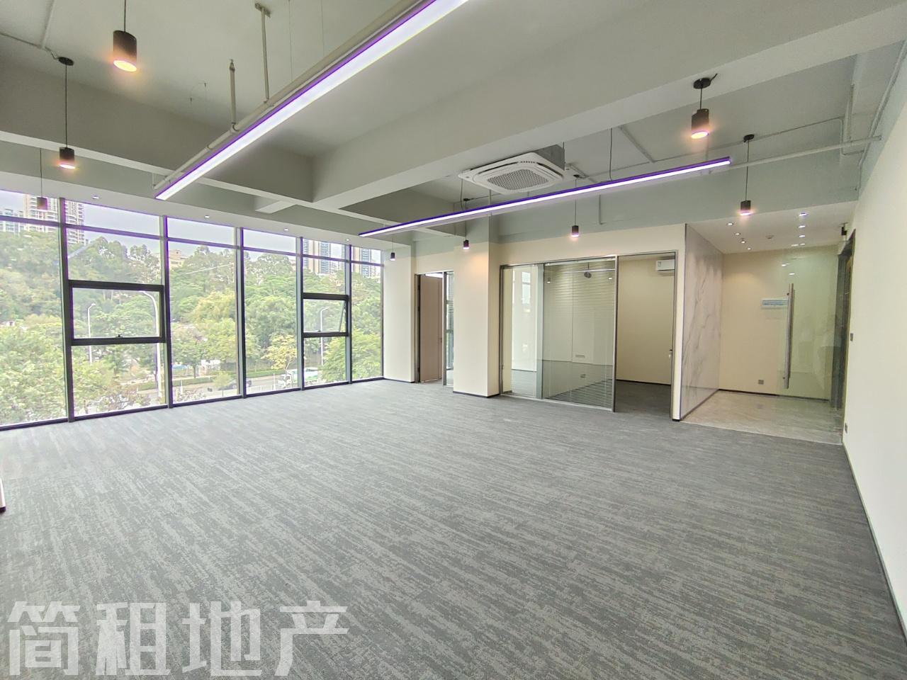 坂田杨美双地铁口，民安大厦新装修100-300平全新装修，