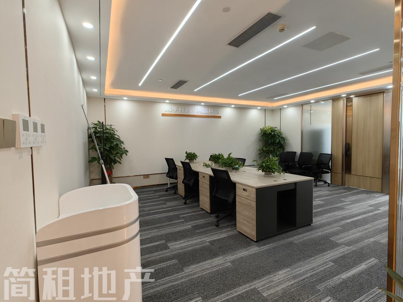 福田经贸中心精装修120平至2000平大小面均有 拎包办公