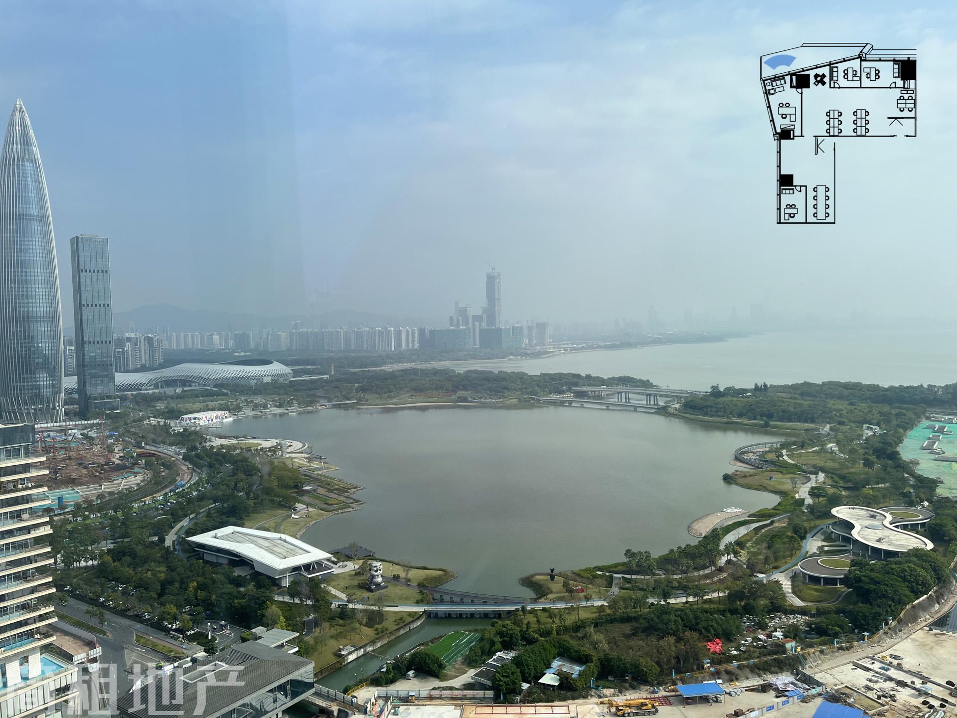 精装带家具 看海景 地标建筑 深圳湾1号 高端总部首选