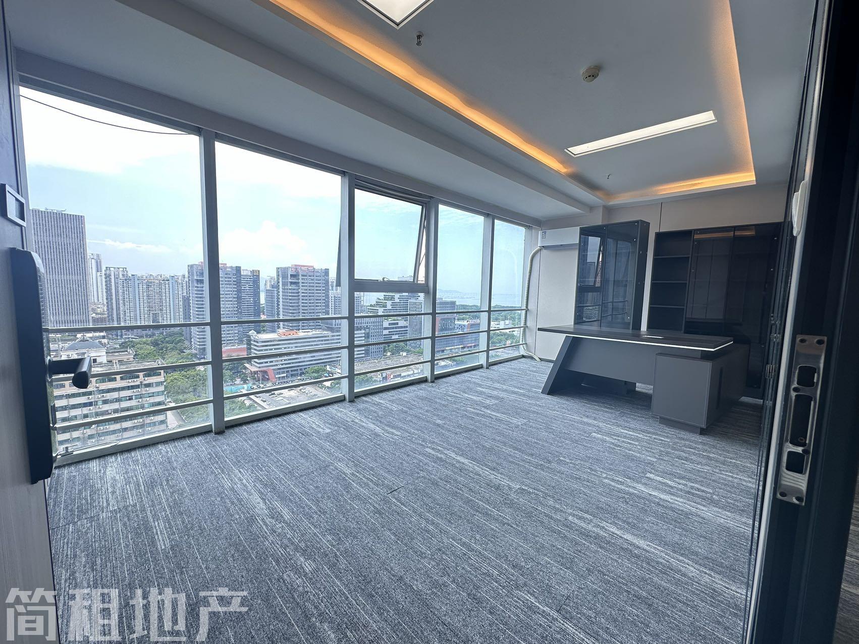 车公庙地铁口金润大厦558平米西南向业主直租