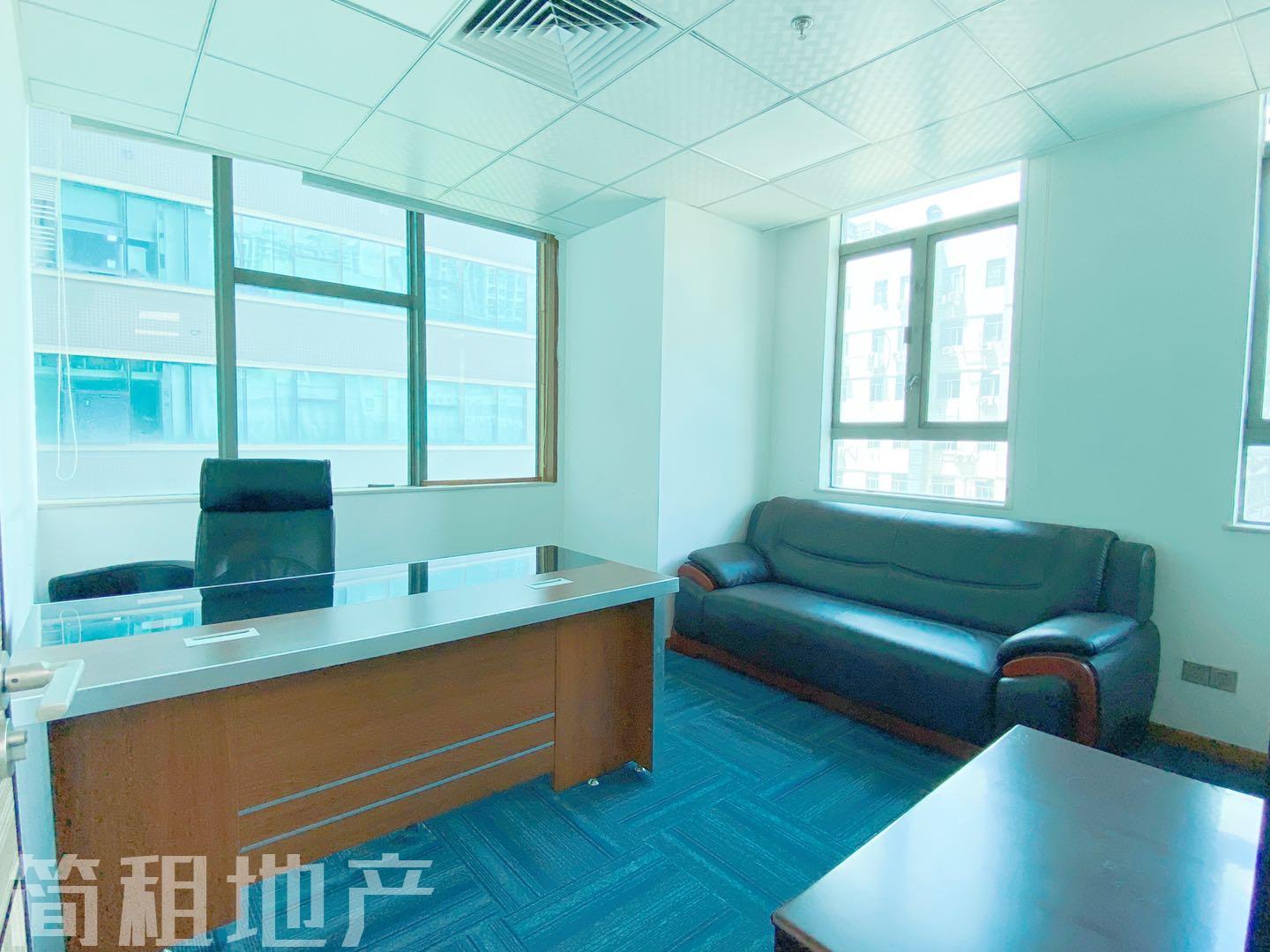 双面采光 带家具 大小均有 苍松大厦