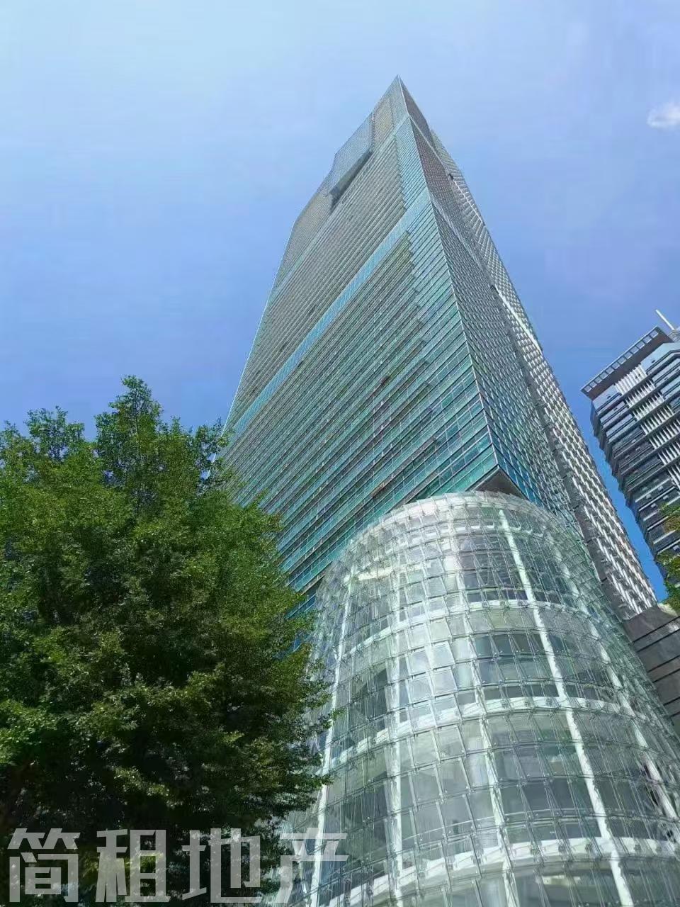 福田中心 精装175平 3个隔间 朝东向看市民中心 双地铁站