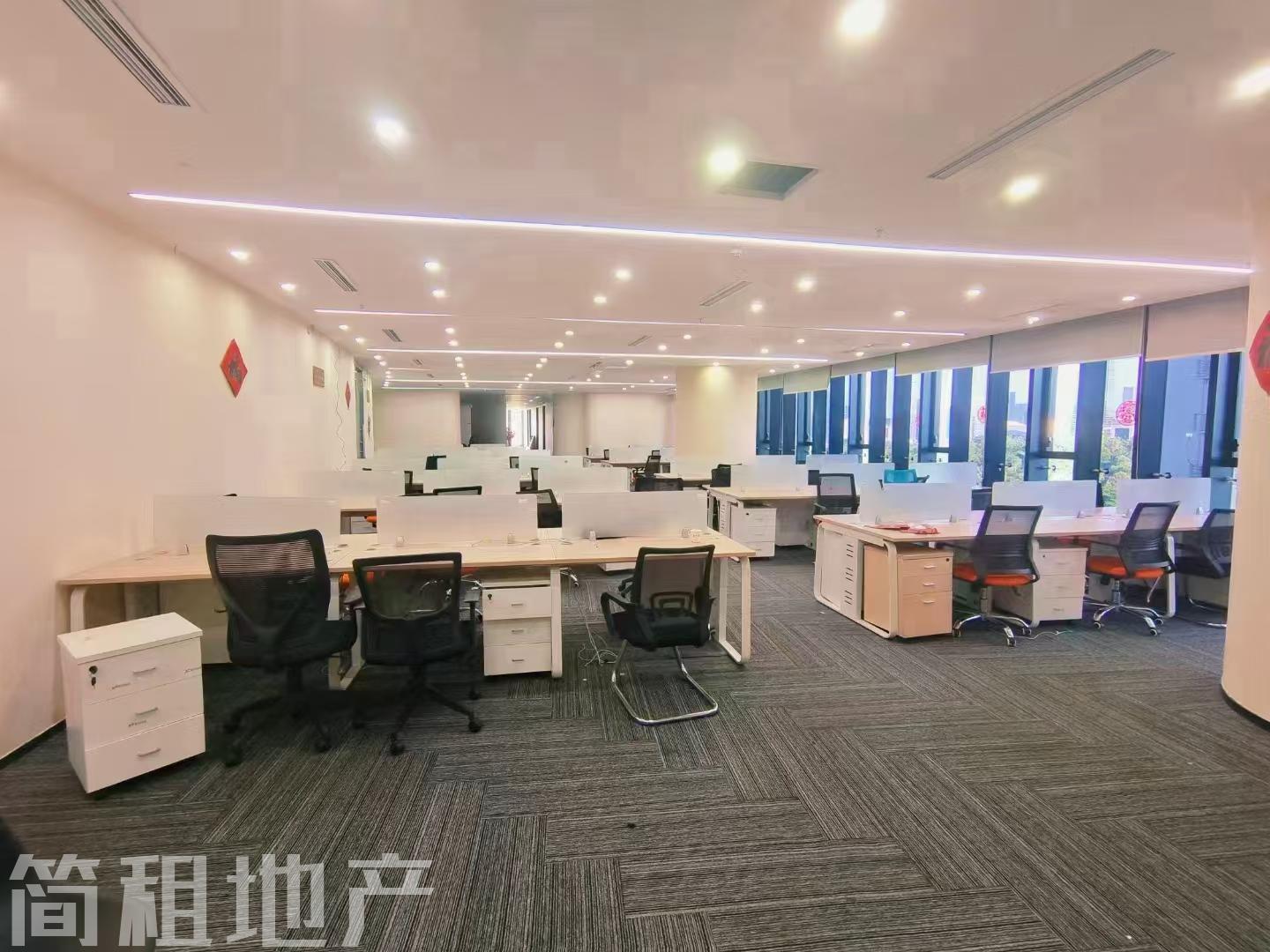 深圳核心商务区 精装1050平 16+1格局 双面采光 看莲花山景观