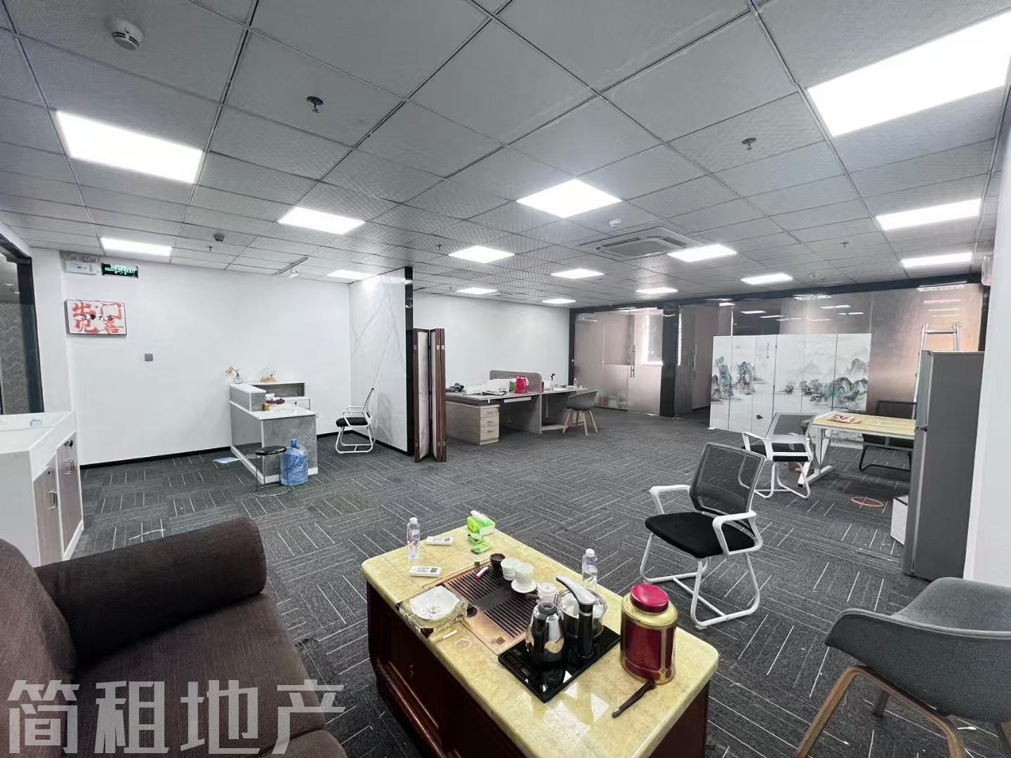 车公庙  天经大厦 精装270平 3+1 户型方正带家私