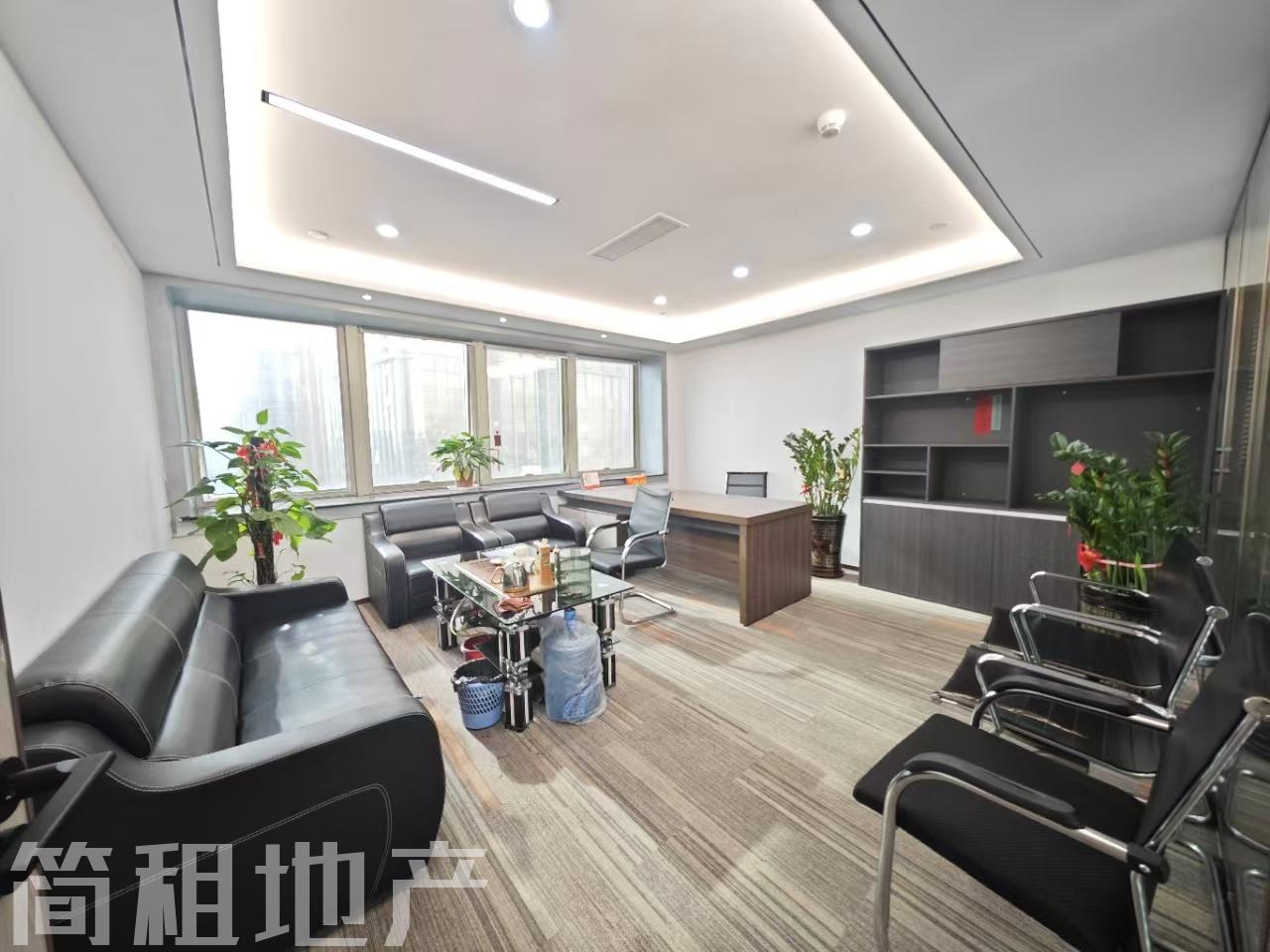 罗湖核心商务区 鸿昌广场精装329平 4+1格局 西南向 全套家私
