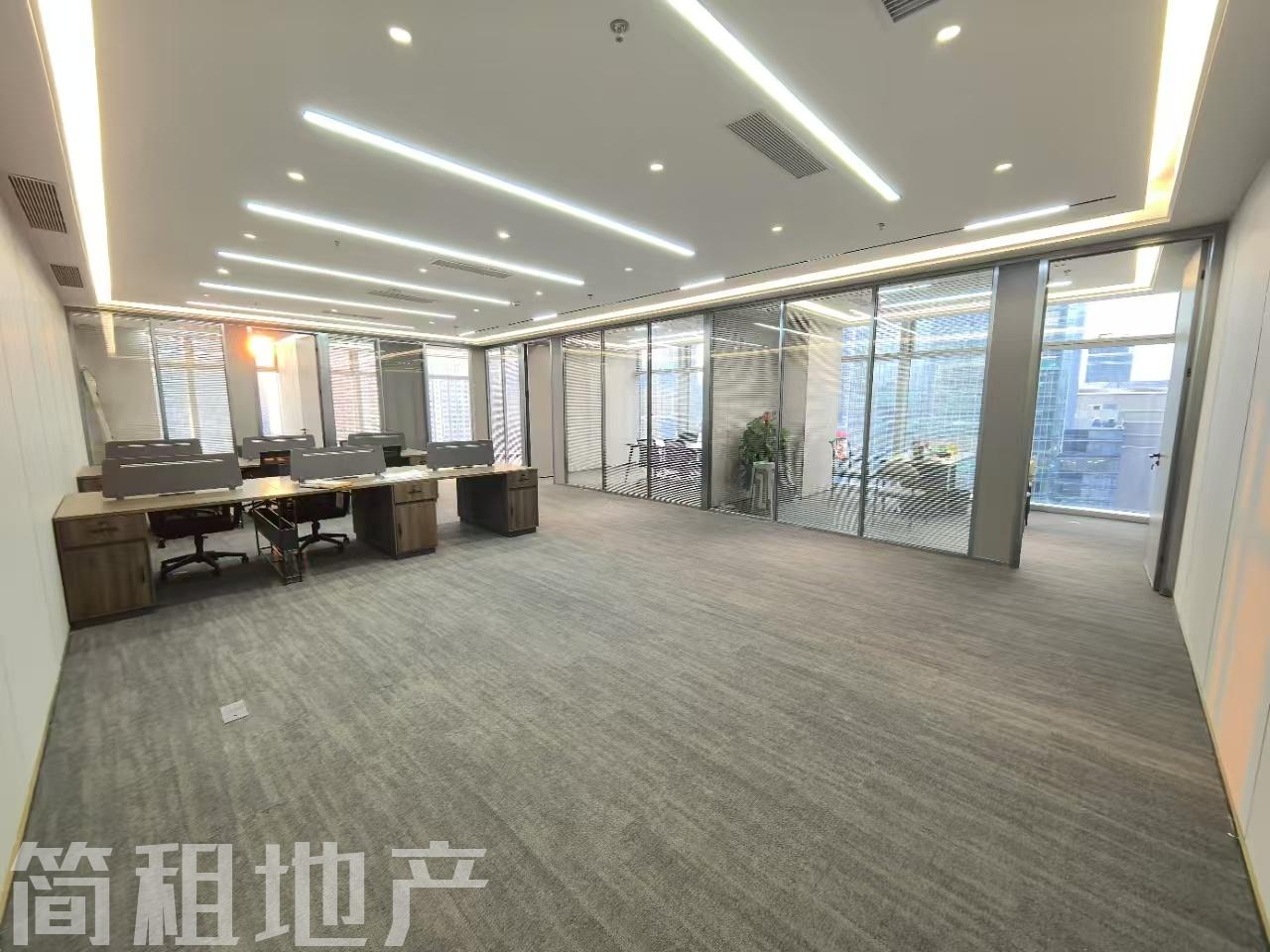 全新豪装 落地窗玻璃 润弘大厦339平 4+1 双采光 带家私