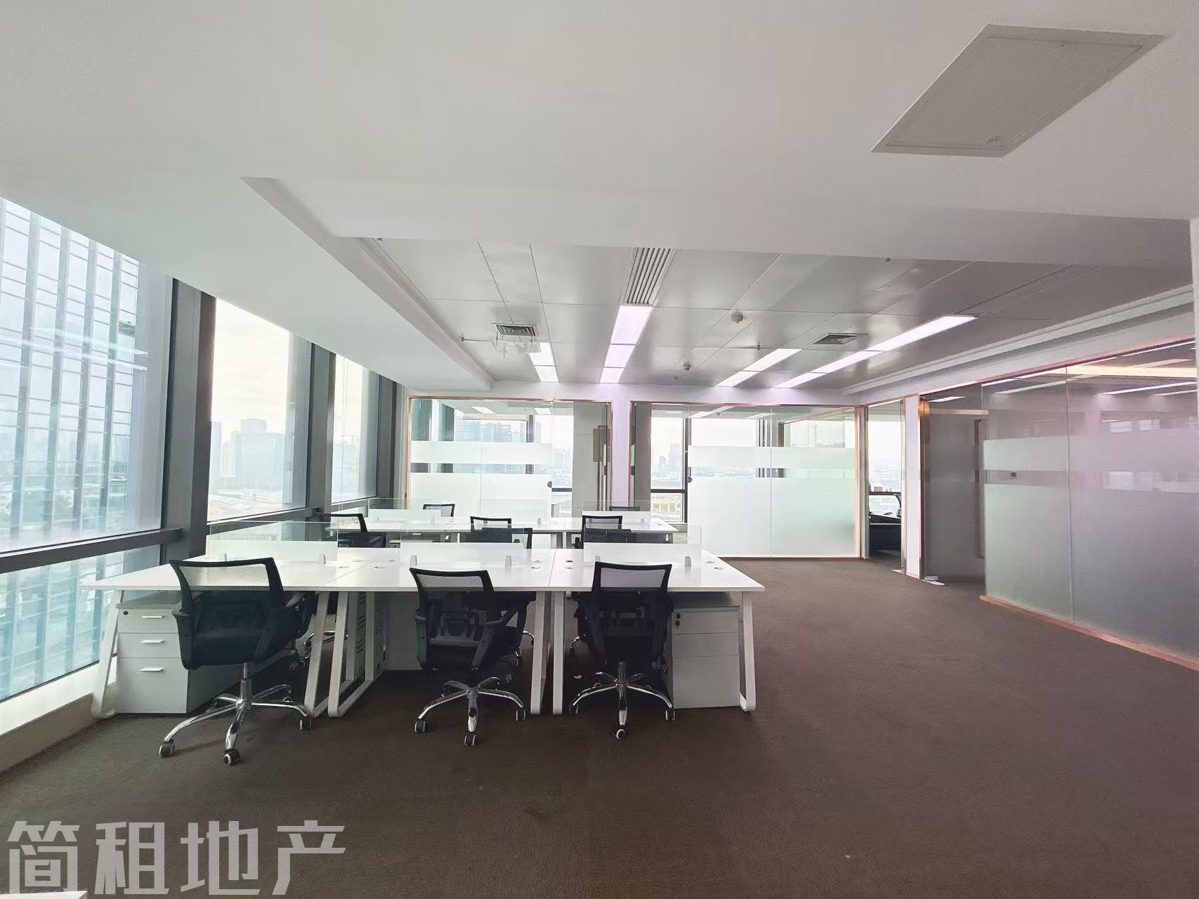 西丽波顿大厦 精装326平 4+1格局 东南双面采光 配办公家私