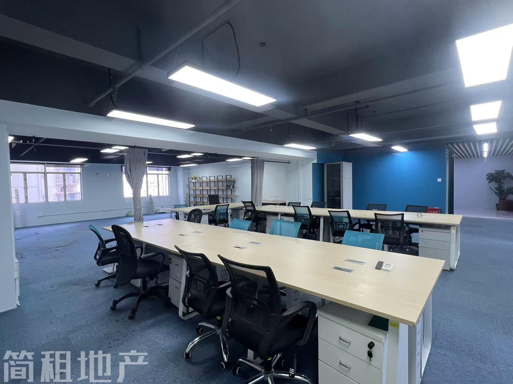 深圳北 南贤商业广场 精装498平 4+1 带家私 拎包办公