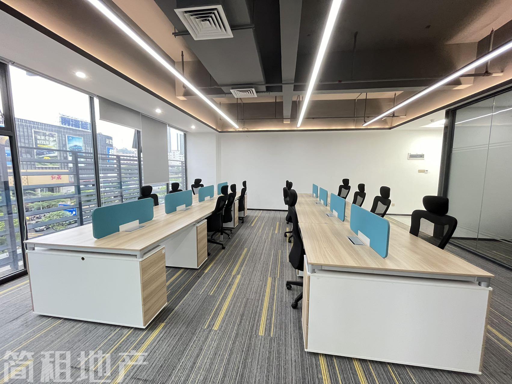龙岗龙华（高新园）宝能科技中心，宝能桦穗数创云城，60平起租金优惠带家具