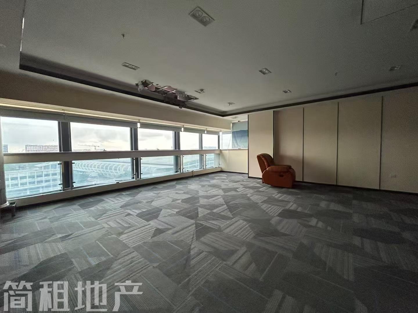 深圳西部硅谷 精装630平 4+1 双面采光 大气前台 可配家私