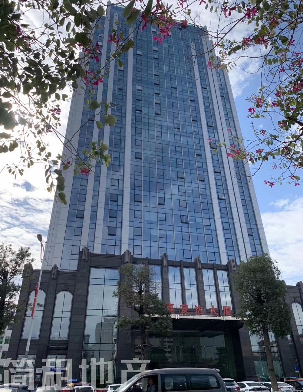 龙华阳台山地铁口大浪商业中心，嘉安达大厦开发直租71%使用率