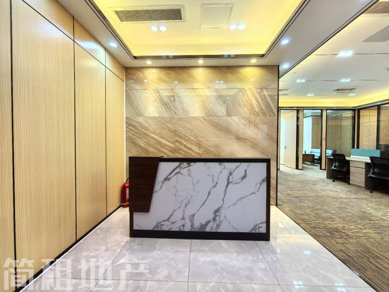 带家具 24小时空调 户型方正 隔间多 京基滨河时代 