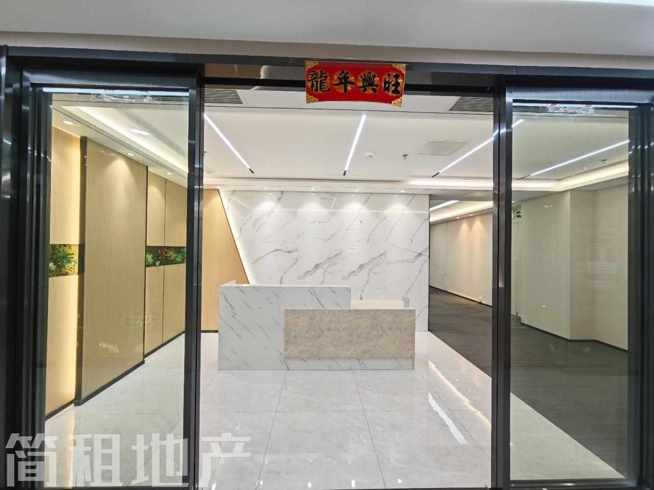 前台大气 一手直租 楼下就是地铁 方正户型 豪威科技大厦