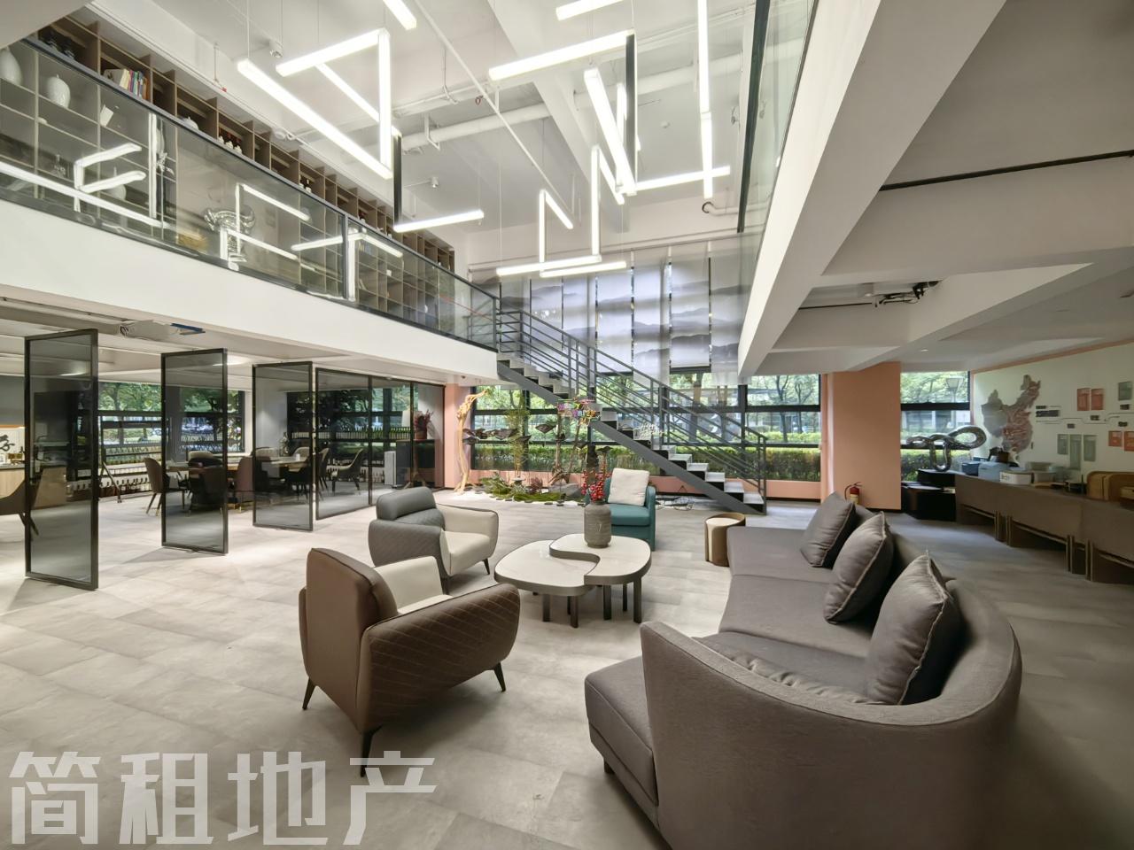 一楼 层高6米，复式 使用率120% TCL科学园国际E城 