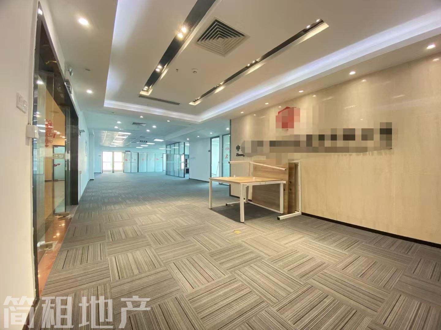 业主直租 电梯口 海王银河大厦 精装658平 7+1 东南双面采光 