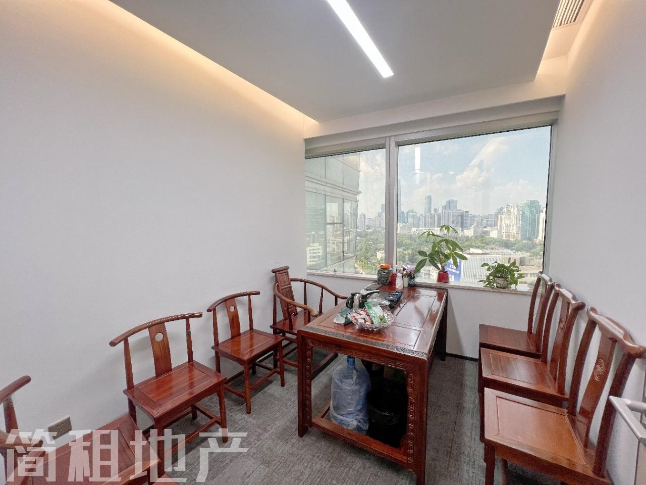 东南双面采光 带家具 中信大厦 带共享配套