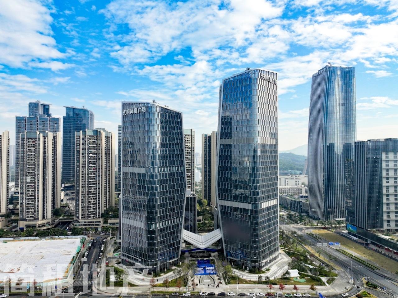 大小均有 凤凰城中央商务区 区智能传感创建园 光明凤凰广场