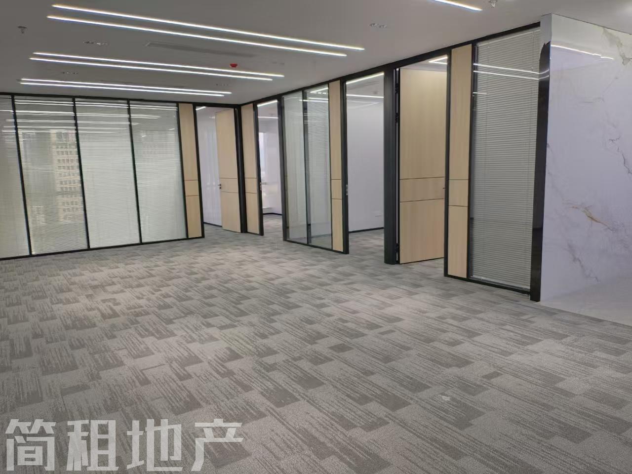 福田车公庙 中国有色大厦 精装281平 4+1 朝南向 落地窗 可配家私