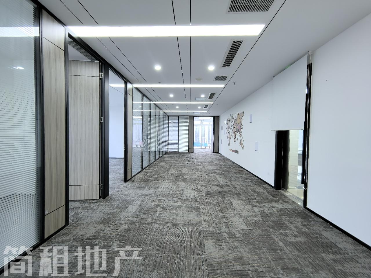 西北双面采光 一手直租 侨城一号广场 空调24小时