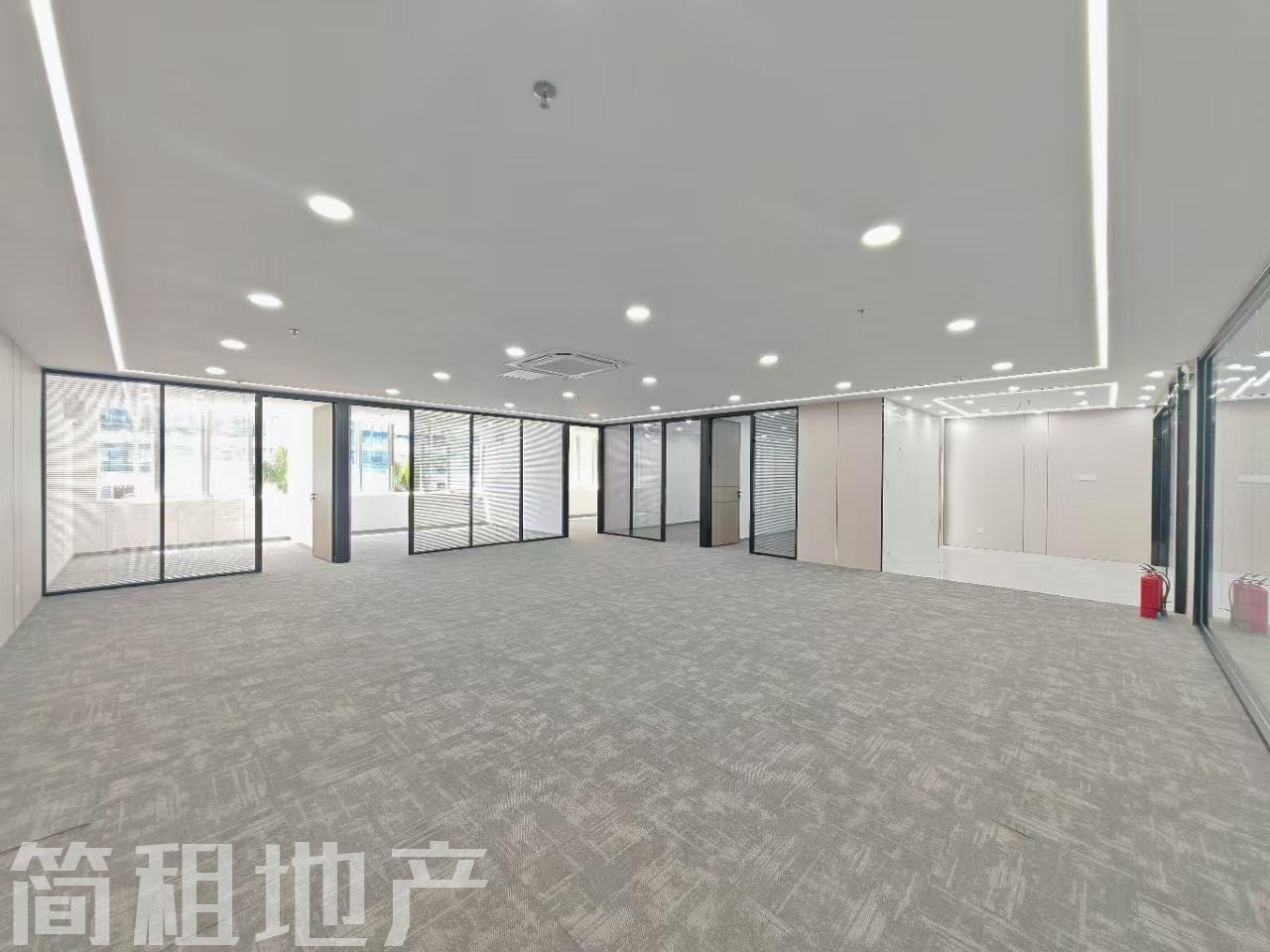 福田车公庙 天发大厦 精装368平 5+1 朝南向 可配家私 带电脑即可办公