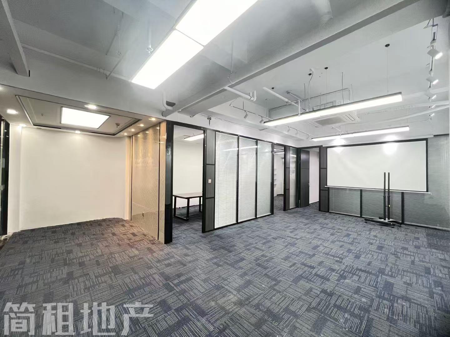 车公庙 天经大厦精装238平 3+1 24小时空调 户型方正实用