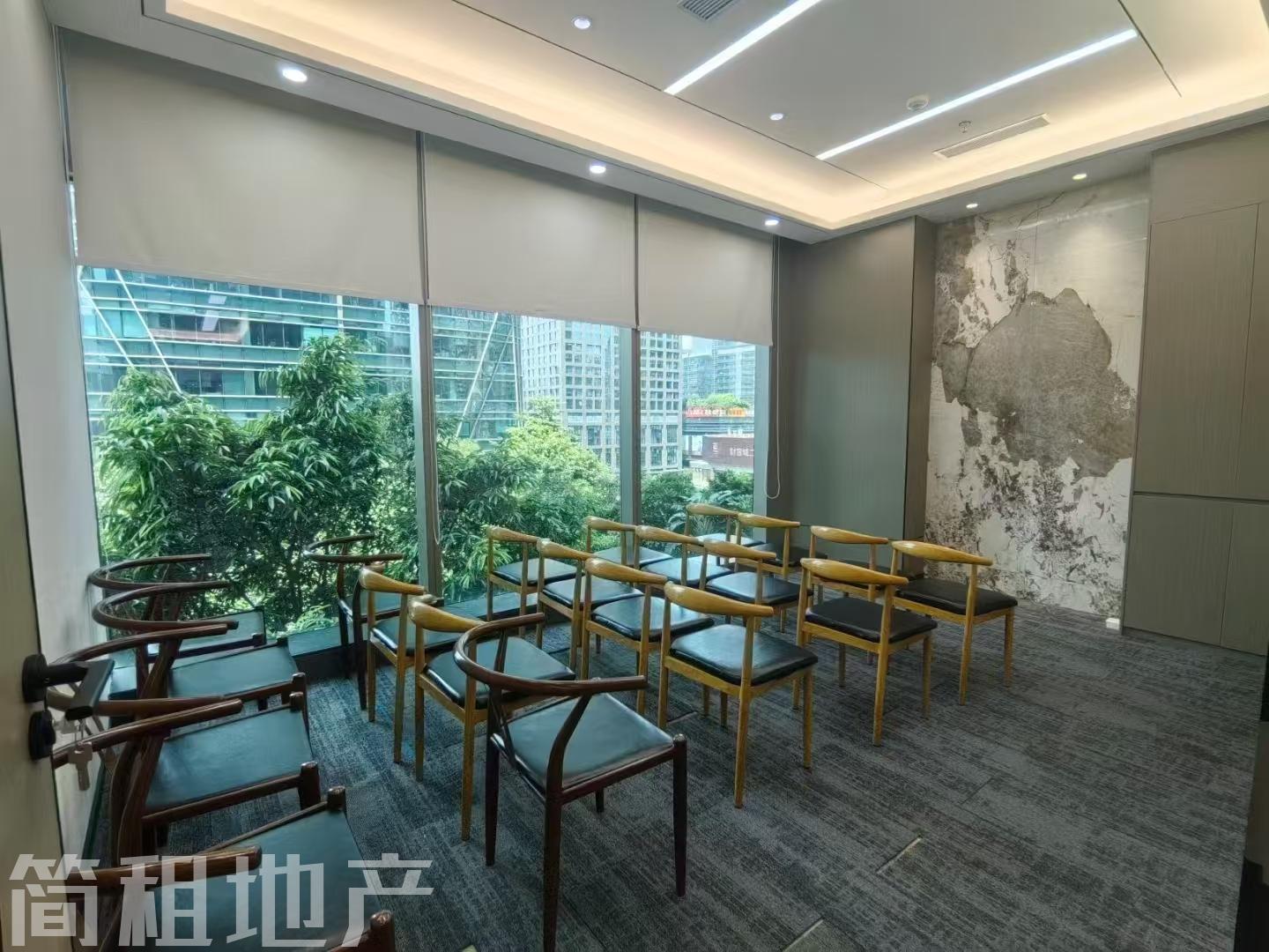福田中心区 卓越世纪中心 精装359平 5+1 双面采光 全套家私