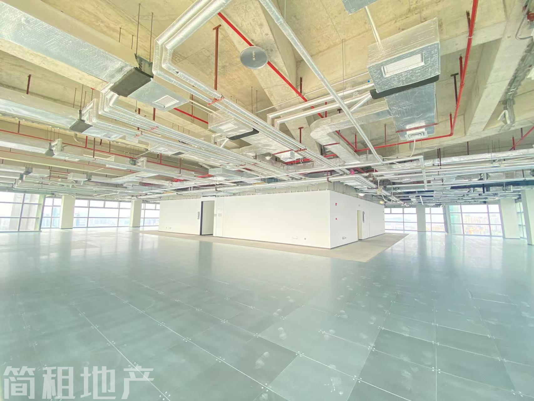 宝安中心 恒明珠金融中心 电梯口779平 毛坯出租 四面采光 业主直租