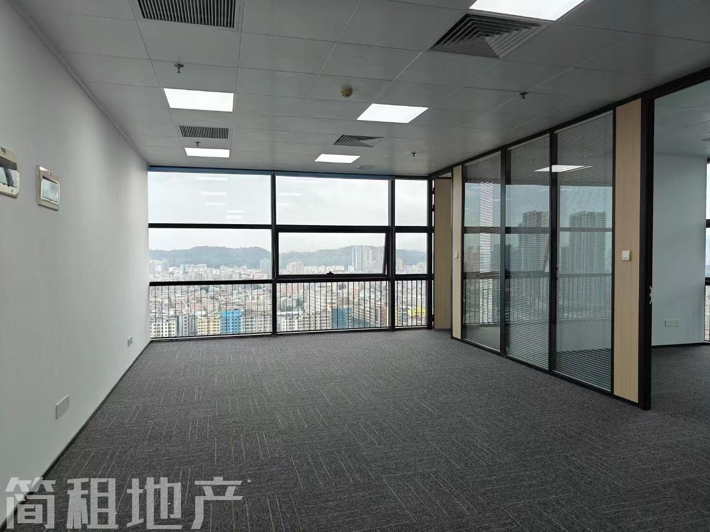 龙岗中心城 花样年龙年广场 全新精装63-500平 大小可组合可分 