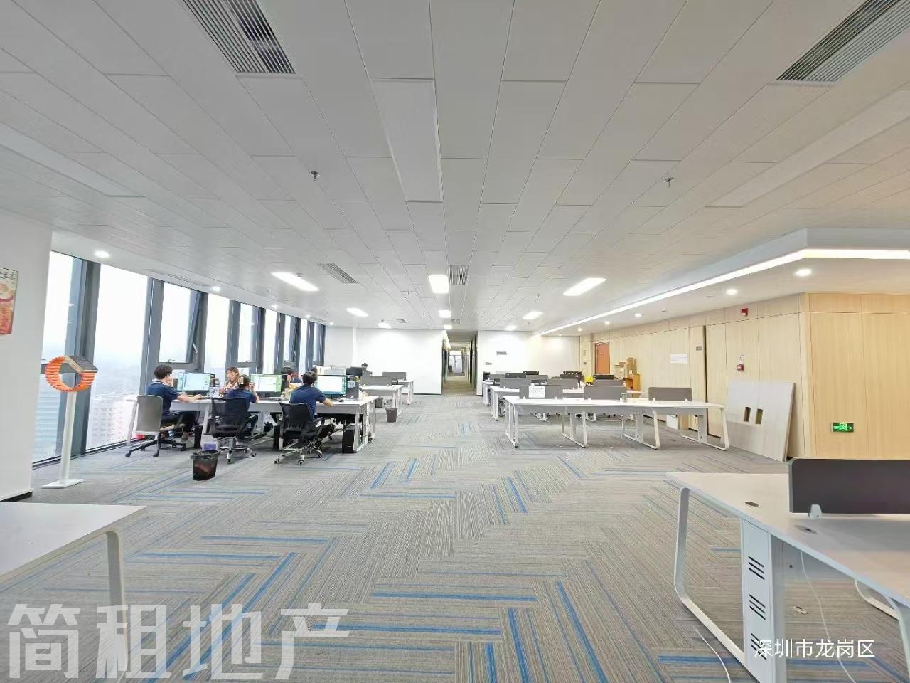 龙岗 宝能桦穗数创城 整层现成直播间出租 20+1 带家私 园林办公