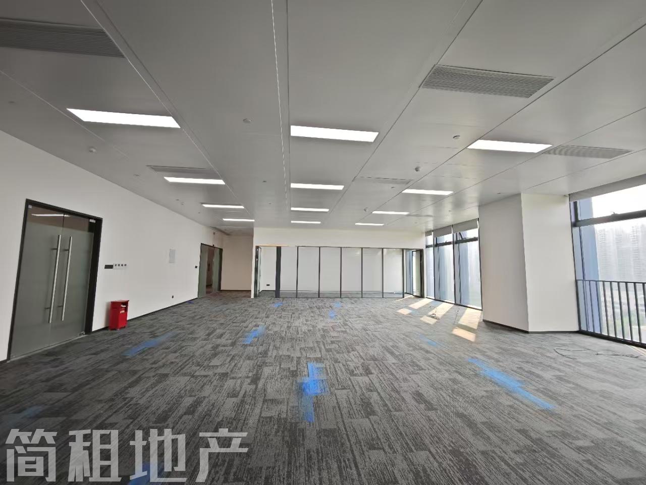 宝中全新甲级 海纳科技大厦 精装355平 6+1 可坐55卡位 双面采光