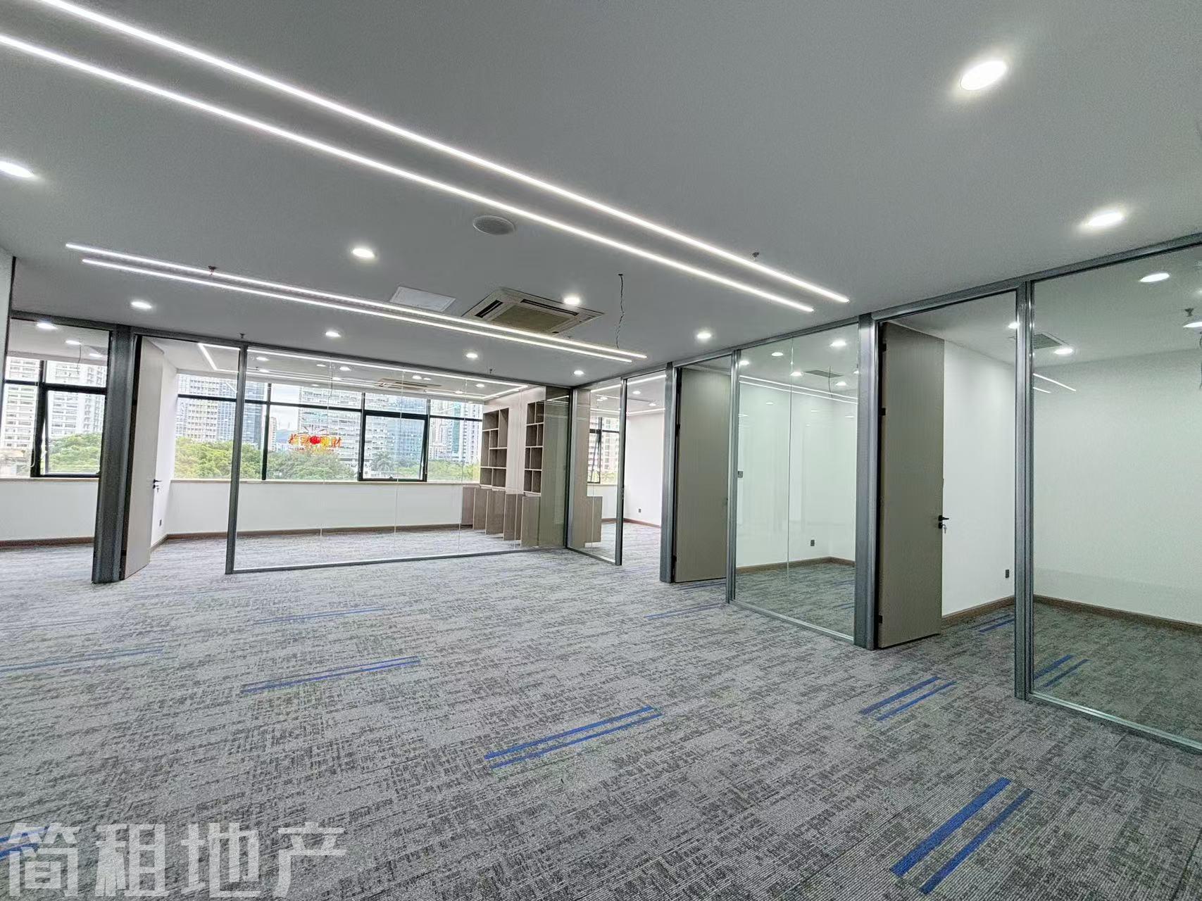 车公庙 红松大厦 精装318平 5+1 户型方正实用 采光极好 可配家私