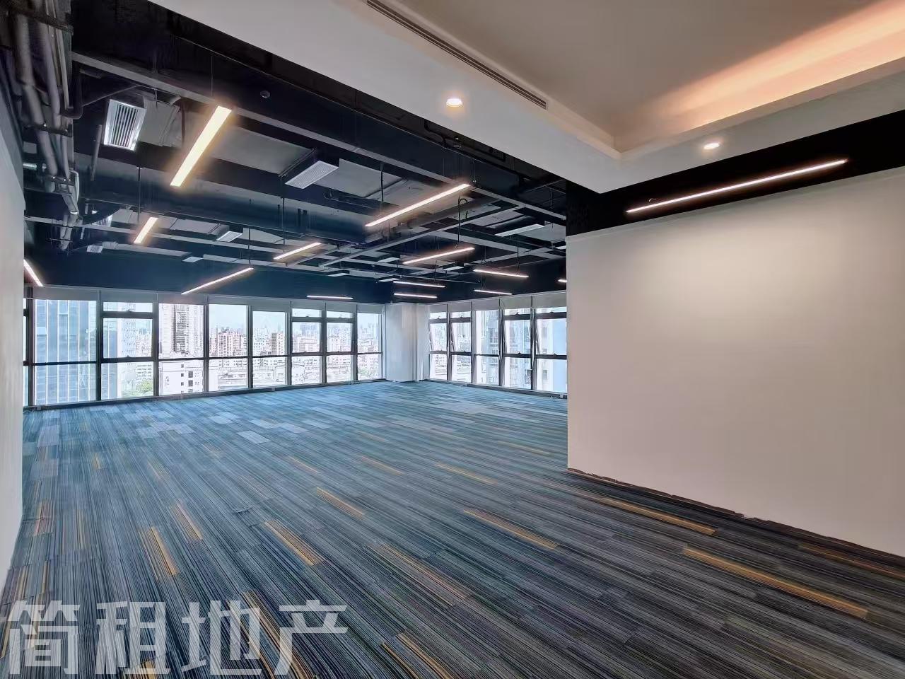西乡 九方广场 精装528平 5+1格局 全落地窗 工区可坐60人 