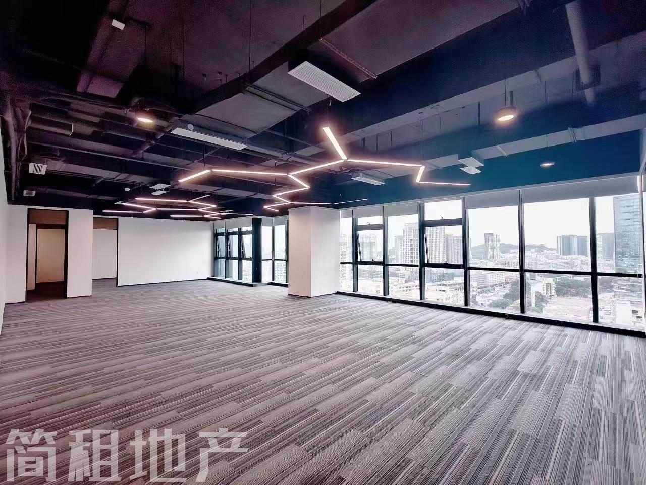 宝安西乡 阳基九方广场 精装610平 7+1 工区可容纳46人 可配家私
