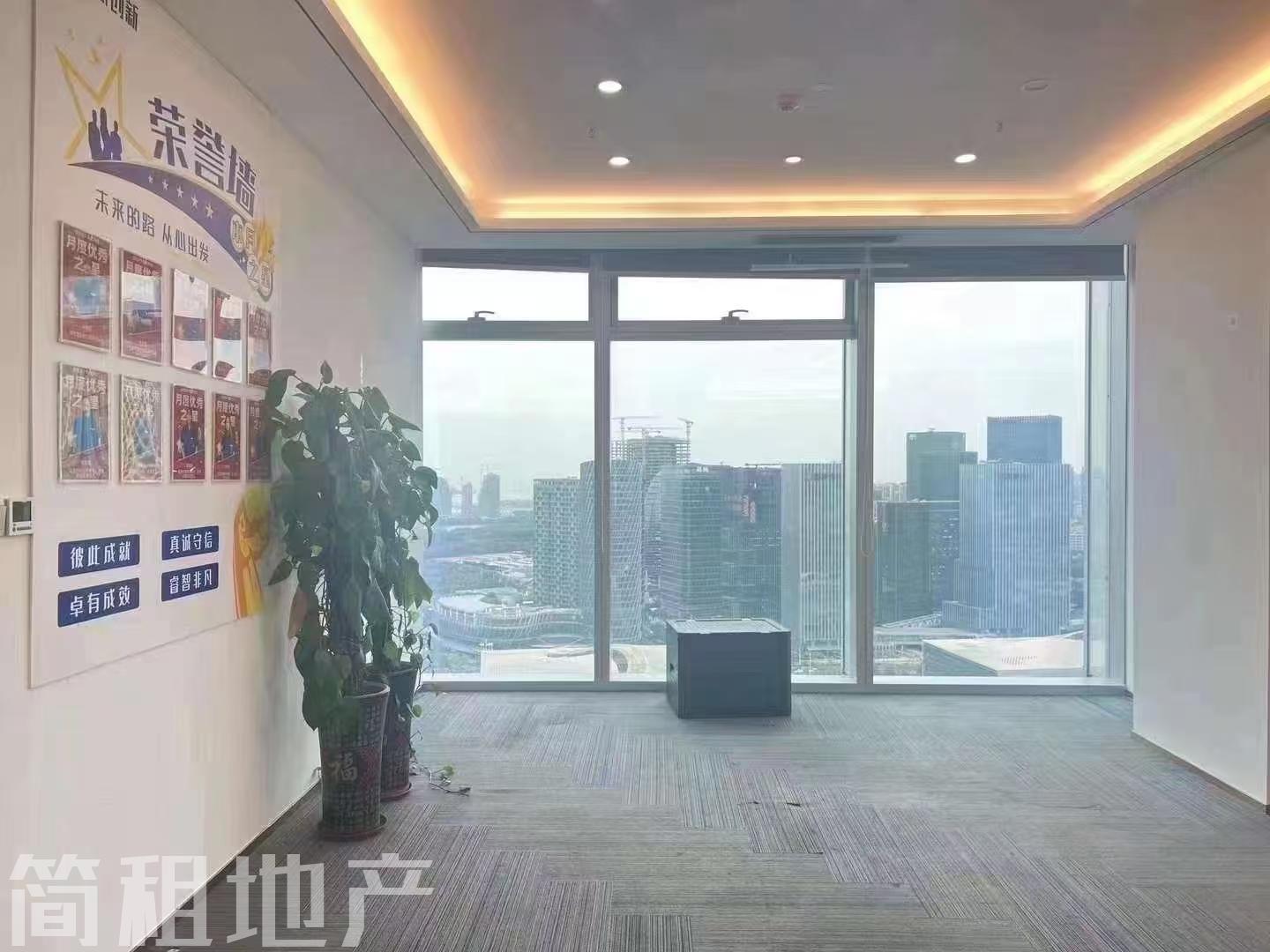 宝中卓越时代广场 精装380平 5+1 带家私 看海景 双面采光_简租地产