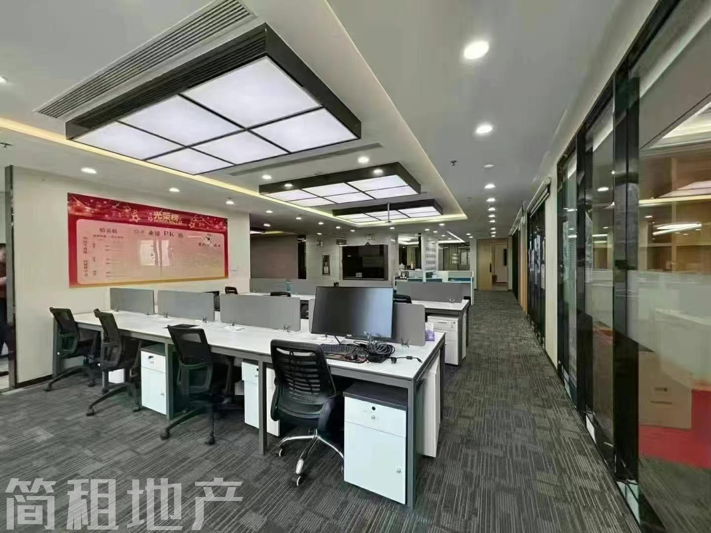 宝安中心区 荣超滨海大厦 全新精装450平 7+1 电梯口 稀缺好盘