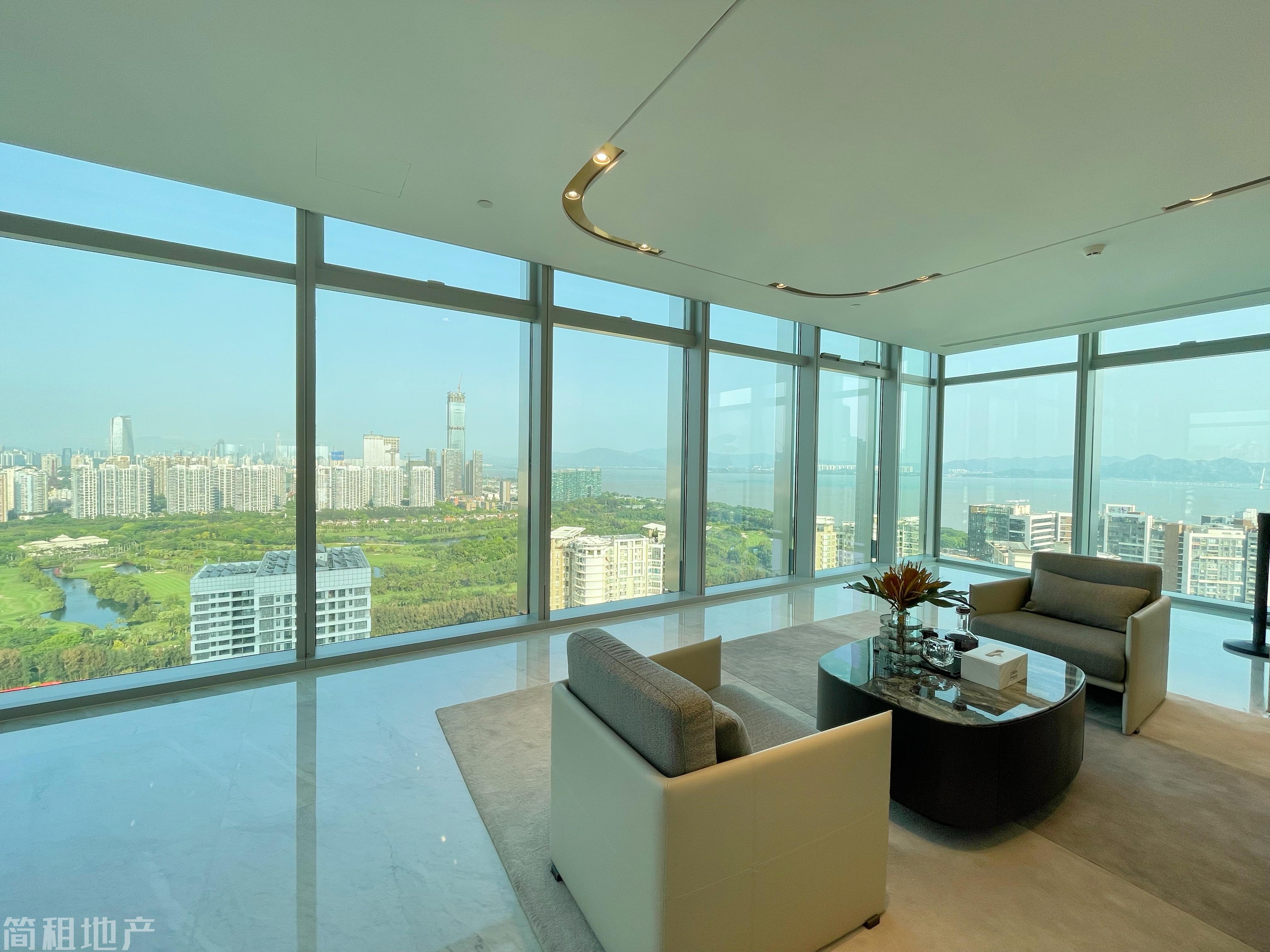 全景落地窗 高区看海景 豪华装修 深圳湾科技生态园
