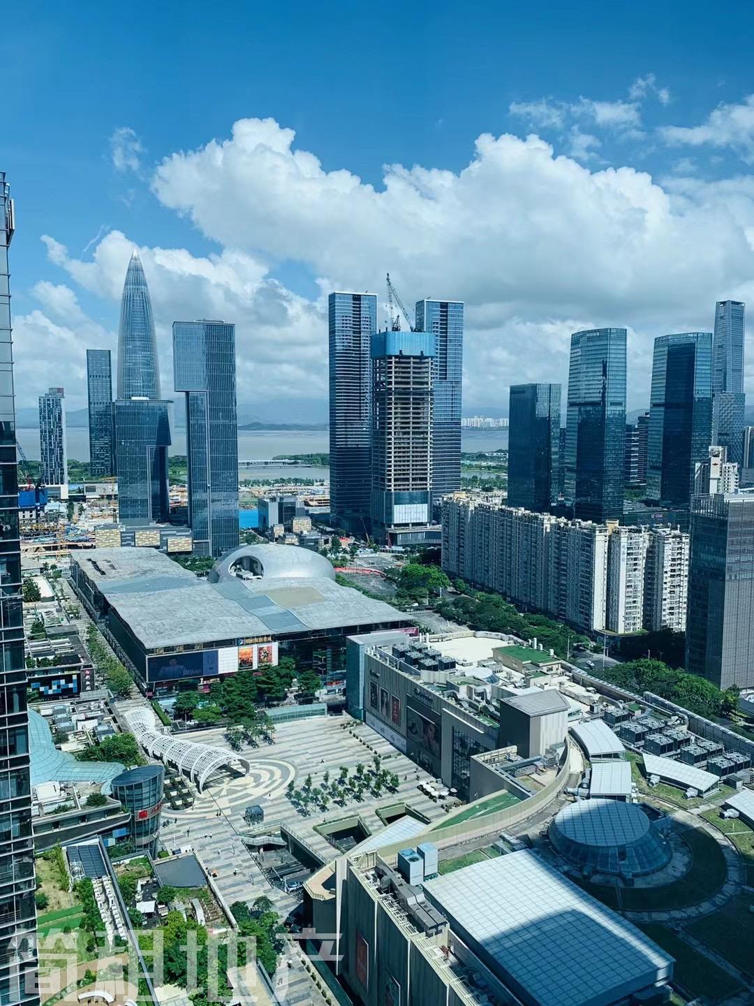一线海景 天利中央广场精装168平 正南朝向 业主直租_简租地产