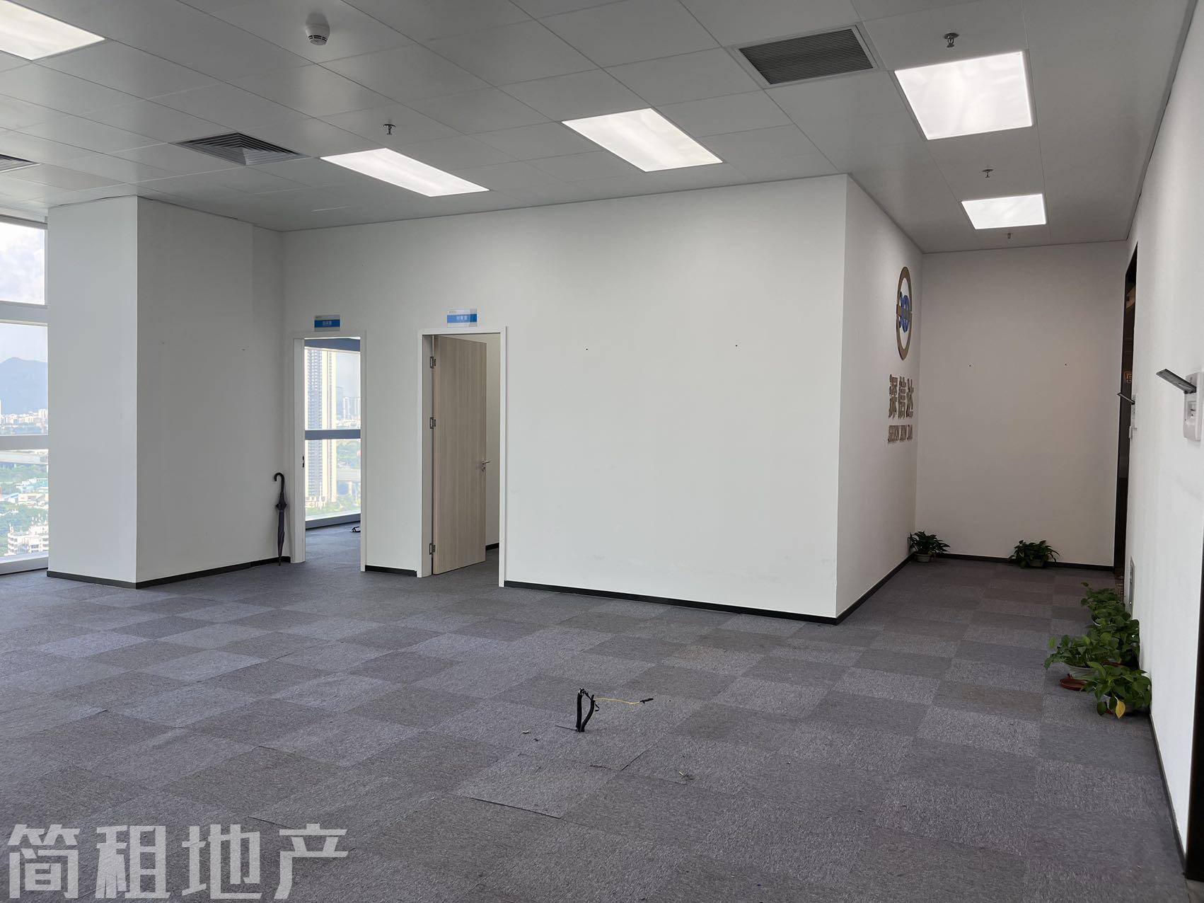 宝安地标写字楼 恒明珠高层精装修 3+1格局 双面采光_简租地产