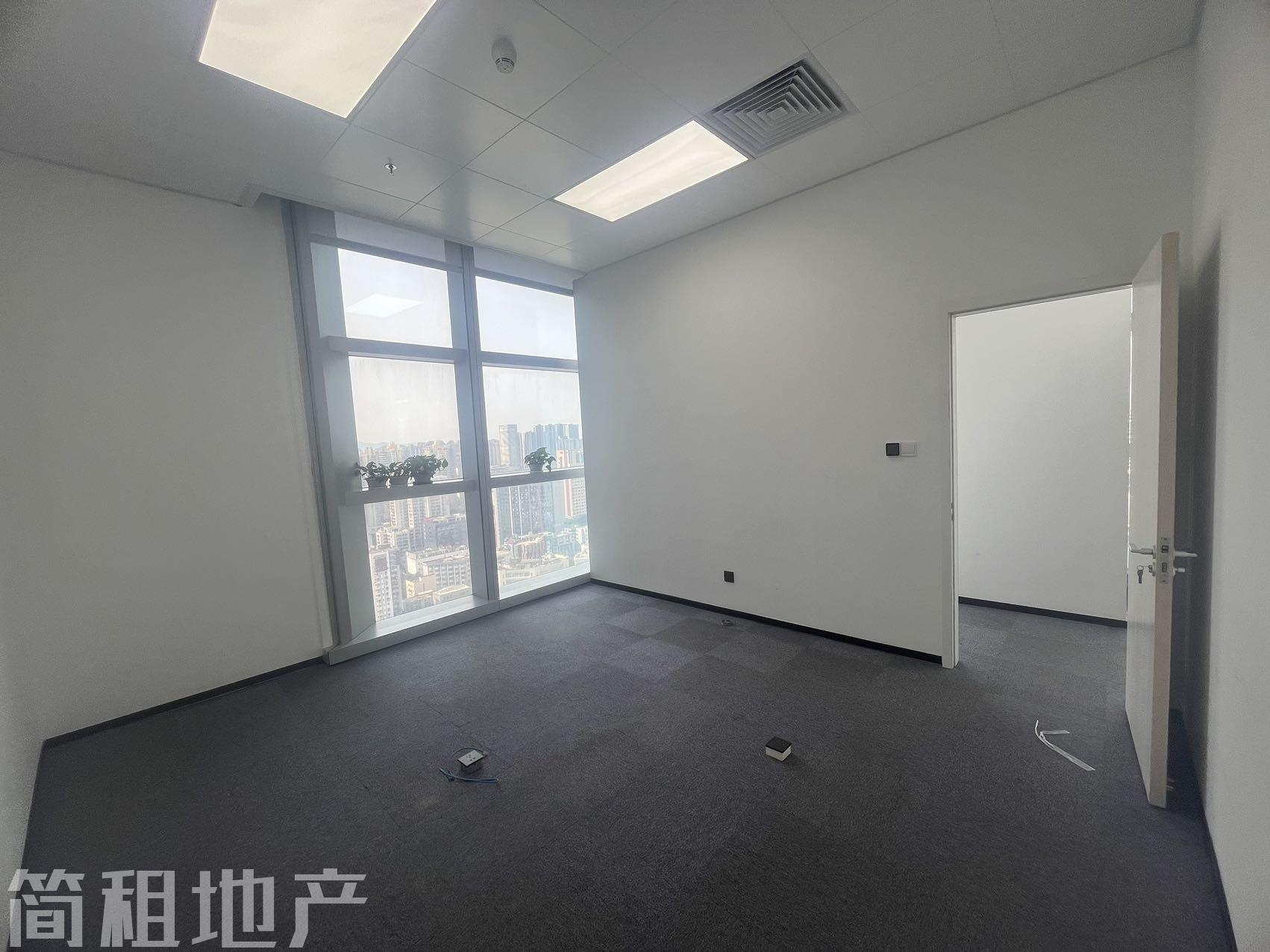 宝安地标写字楼 恒明珠高层精装修 3+1格局 双面采光_简租地产