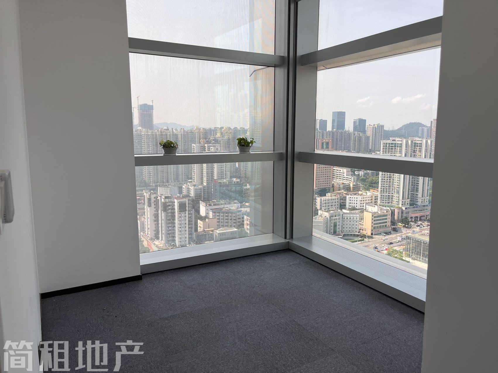 宝安地标写字楼 恒明珠高层精装修 3+1格局 双面采光_简租地产