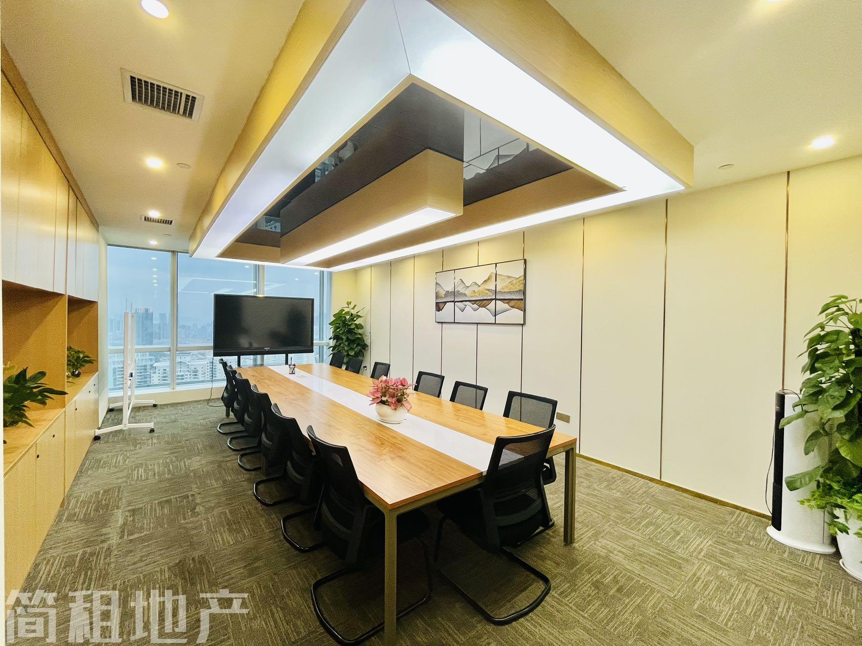 户型方正 精装 地标建筑 中洲控股中心 带共享配套 配套成熟_简租地产
