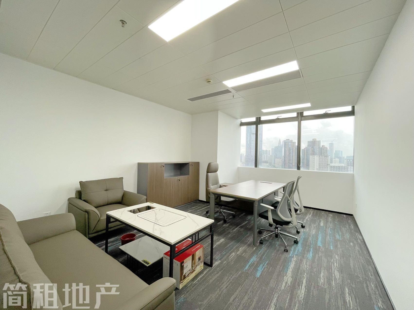 新装修电梯口 西南双面采光 威盛科技大厦 深南路边 展示性好_简租地产