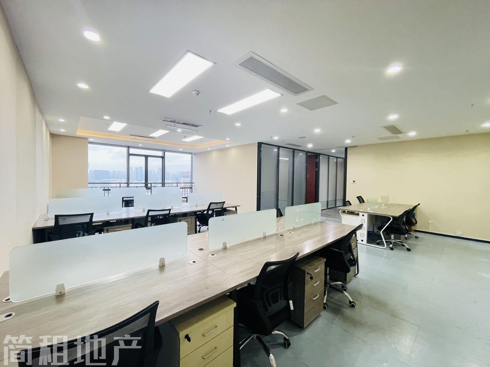 带家具 正北电梯口 格局可改 比克科技大厦 _简租地产