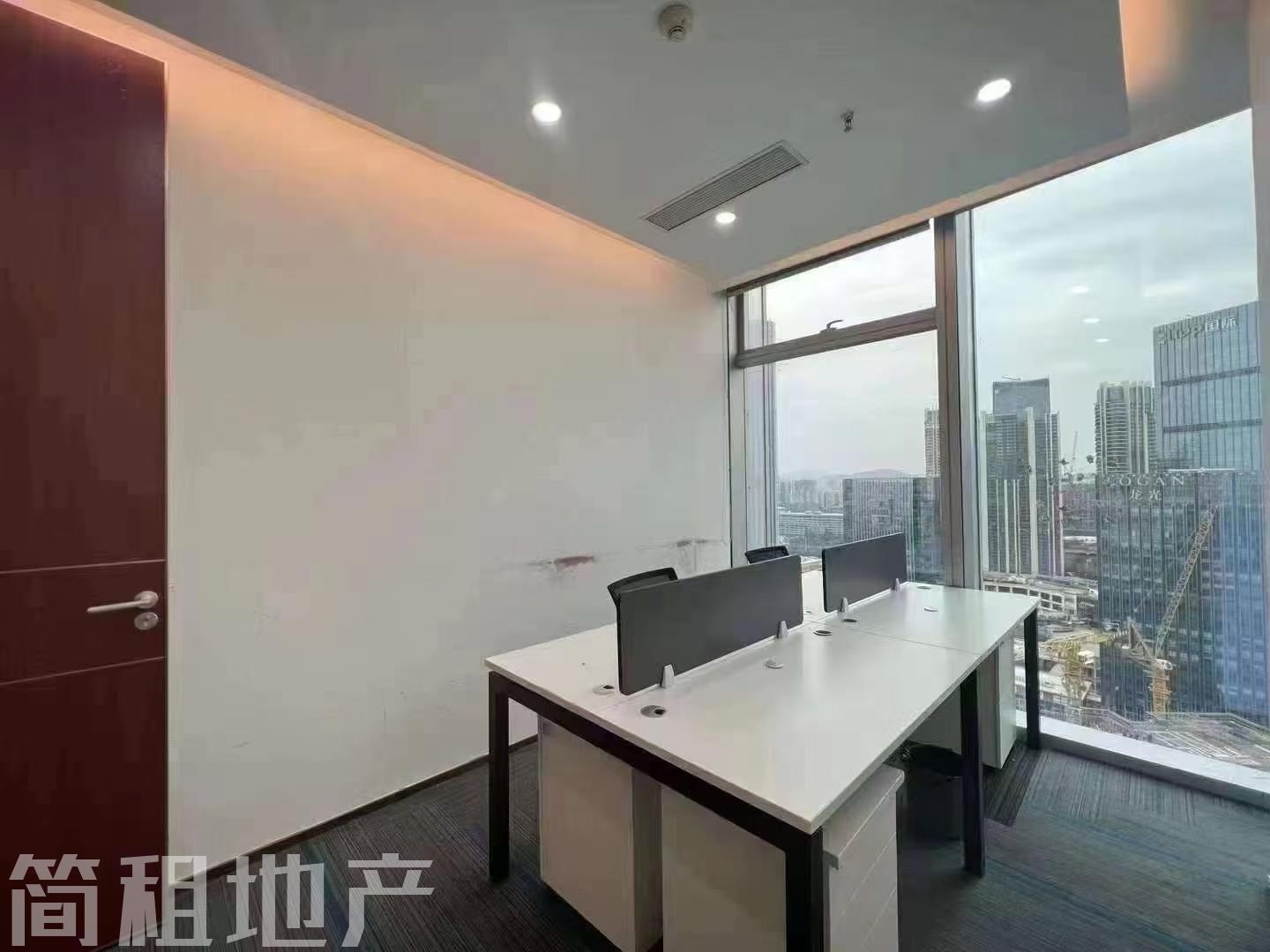宝中卓越时代广场 精装380平 5+1 带家私 看海景 双面采光_简租地产